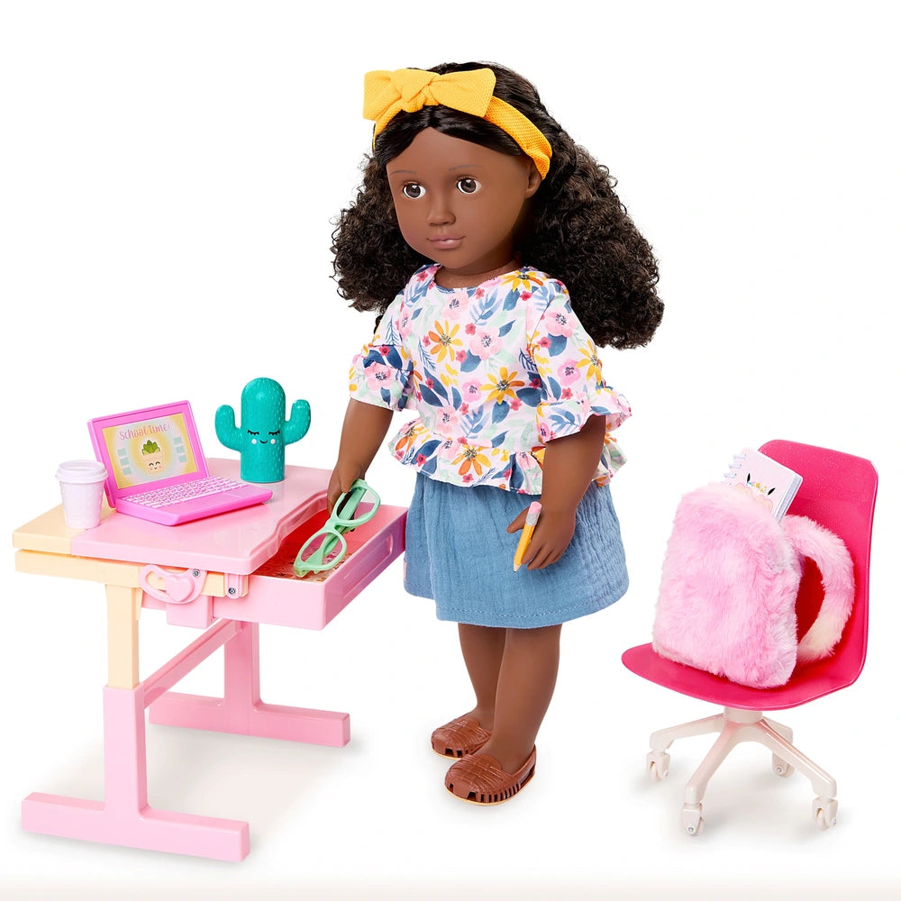 Our Generation School Dreams Desk And Chair Playset