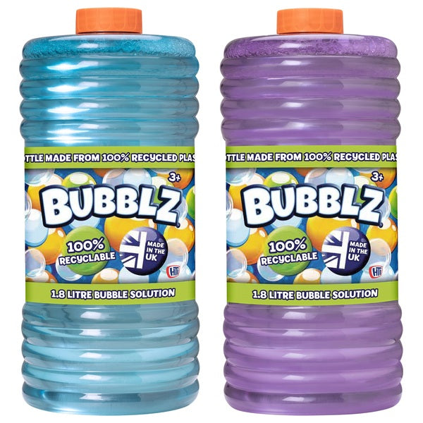 Bubblz Bubble Solution 1.8 Litre Assortment