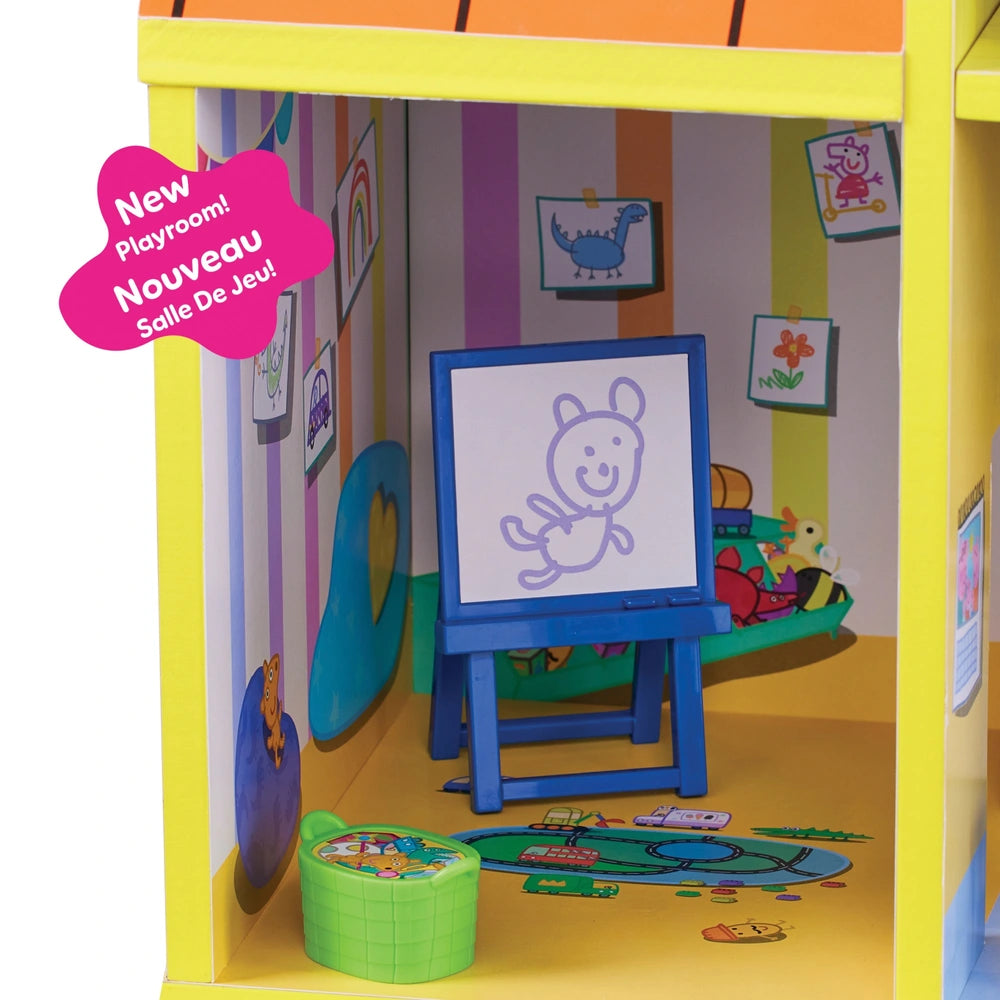 Peppa Pig Peppa And Baby Evie Wooden Play House