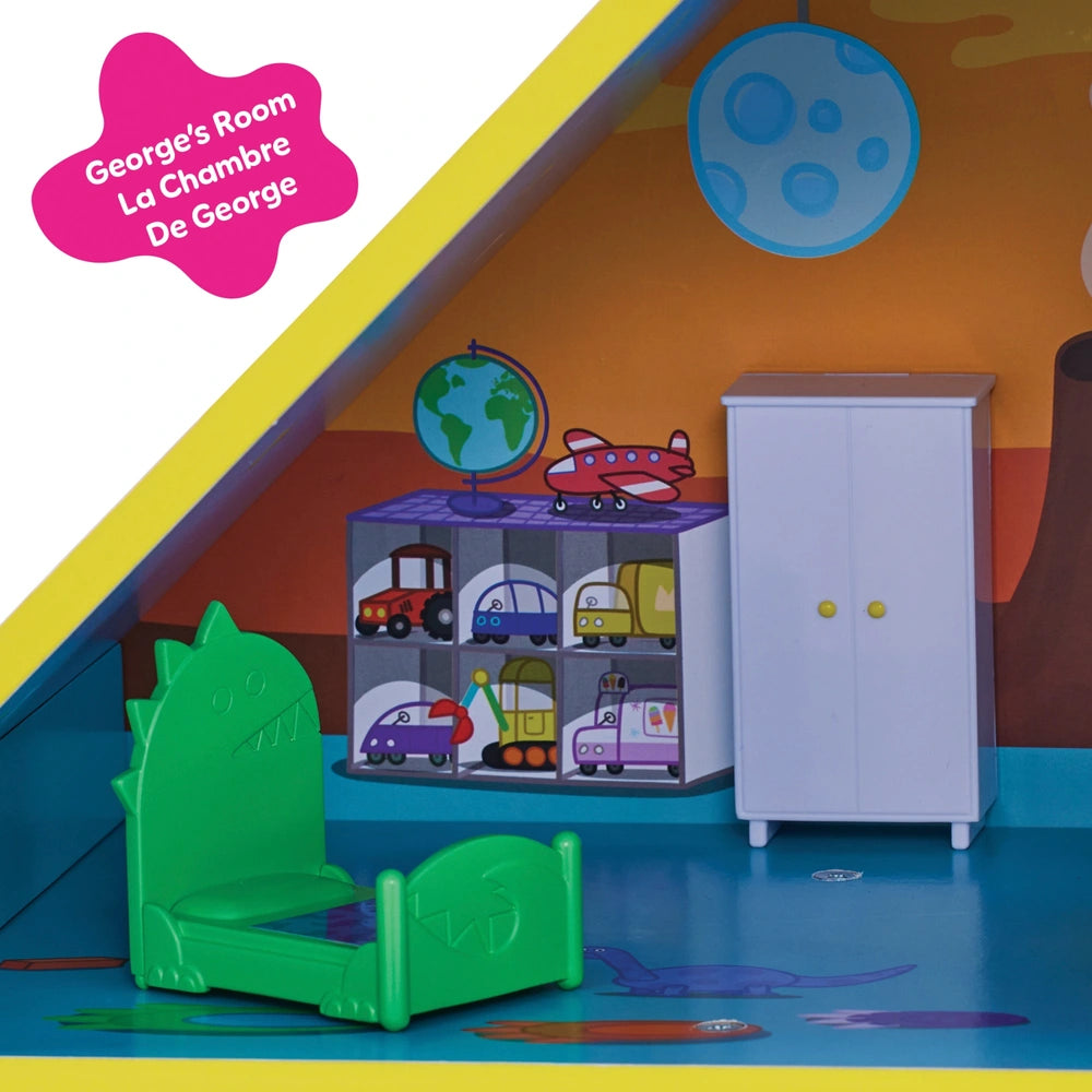 Peppa Pig Peppa And Baby Evie Wooden Play House