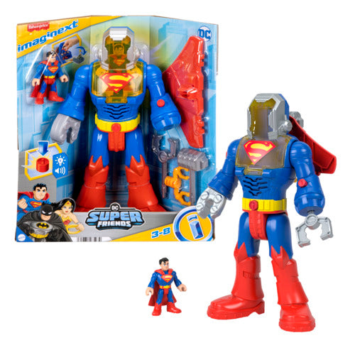 Imaginext Dc Super Friends Superman Insider & Exo Suit Set