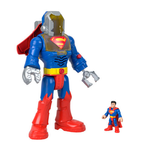 Imaginext Dc Super Friends Superman Insider & Exo Suit Set
