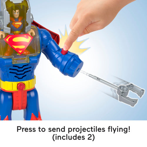 Imaginext Dc Super Friends Superman Insider & Exo Suit Set