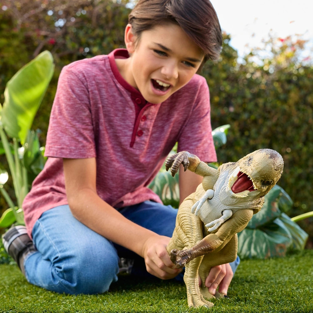 Jurassic World Rebirth Rumble 'N Rampage Dinosaur Action Figure Distortus Rex