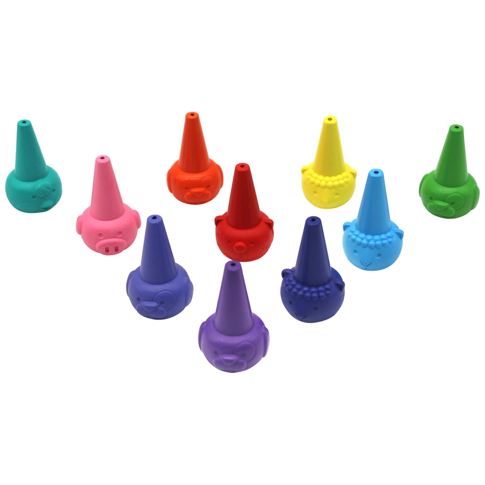 Crafty Co. Easy-Grip Animal Crayons Set 24 Piece