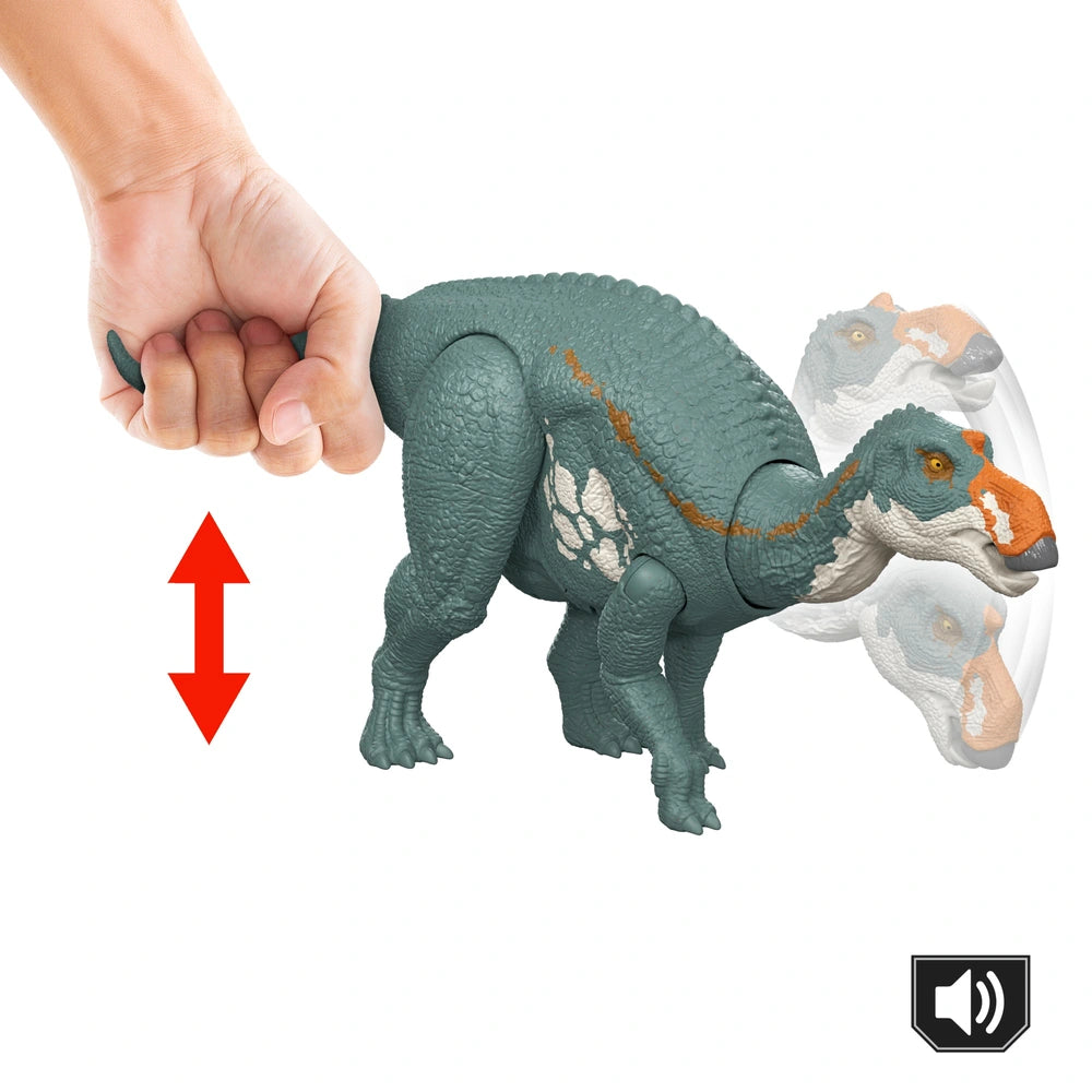 Jurassic World Rebirth Wild Roar Dinosaur Action Figure Maiasaura