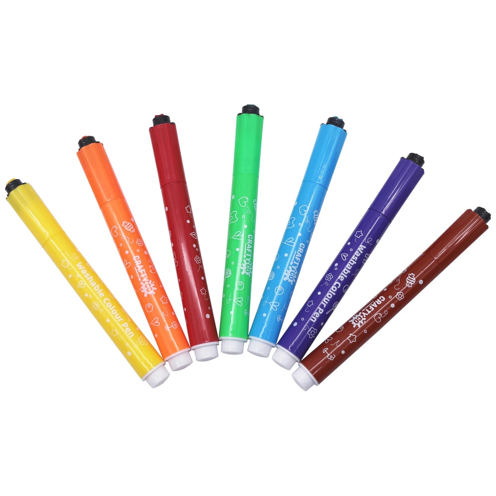 Crafty Co. Stamp Colour Markers With Storage Case Set 36 Piece