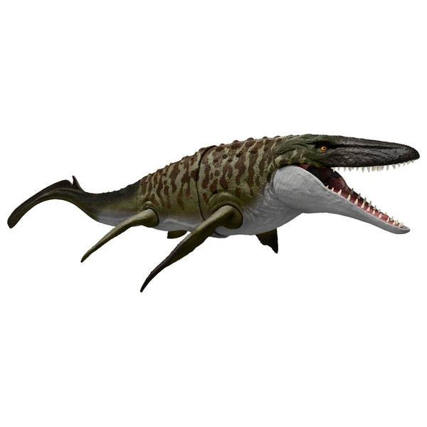 Jurassic World Rebirth Bite 'N Blast Dinosaur Action Figure Mosasaurus