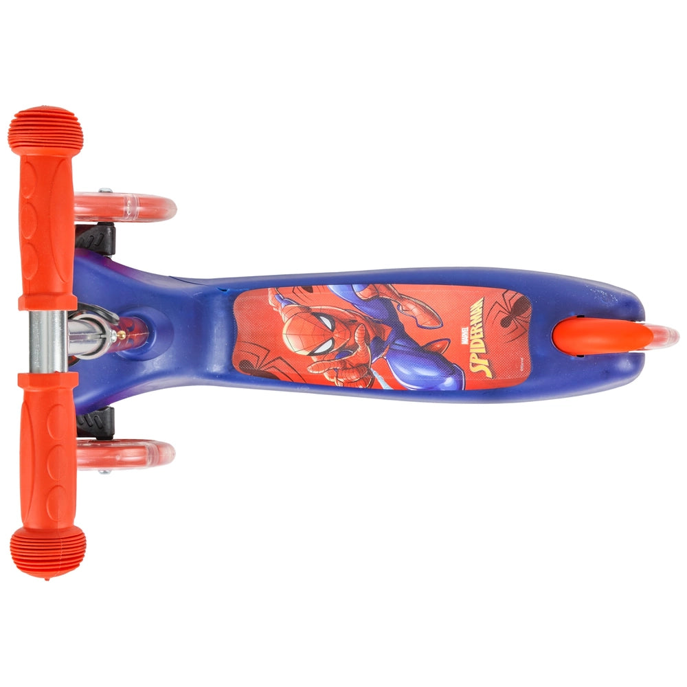 Marvel Spider-Man Tilt-To-Turn 3 Wheel Scooter