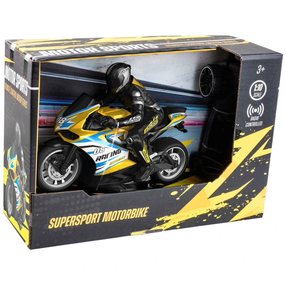 Motor Sport Remote Control Supersport Motorbike 1:10 Scale