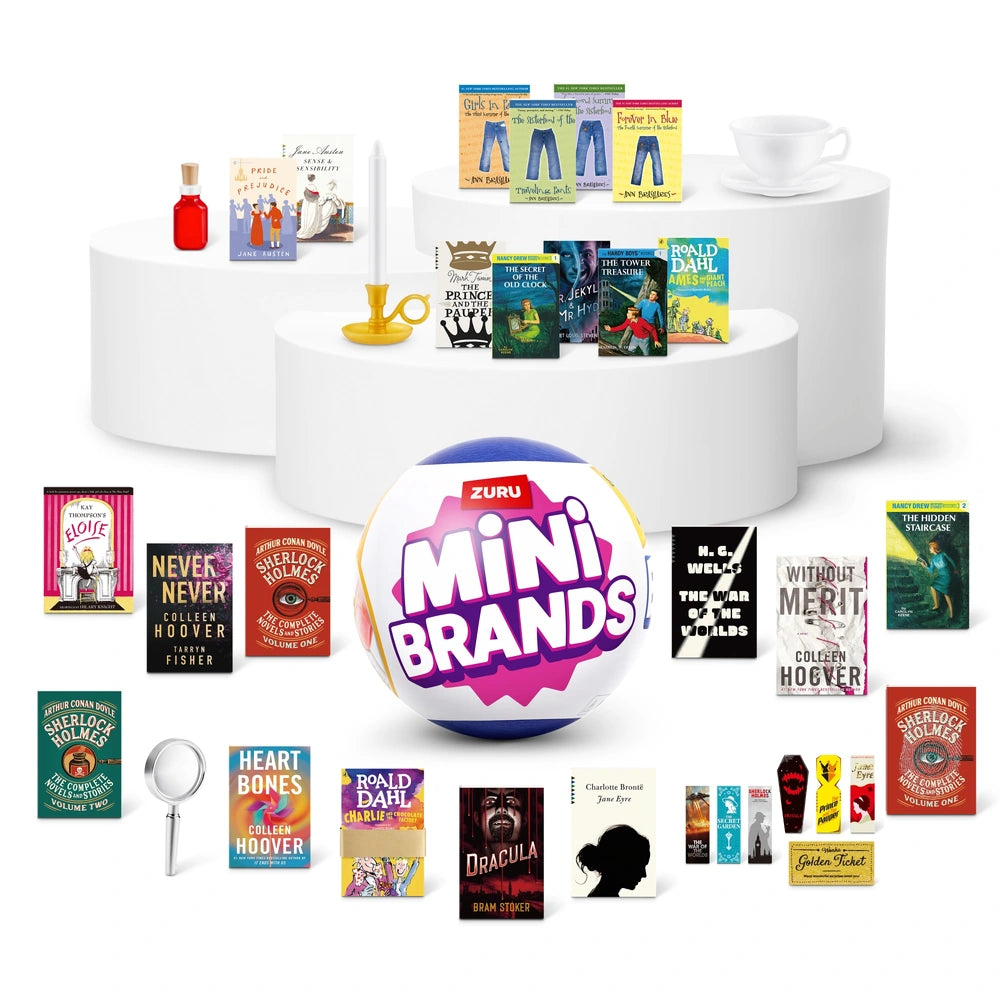 Mini Brands Mini Books Series 2 Capsule By Zuru