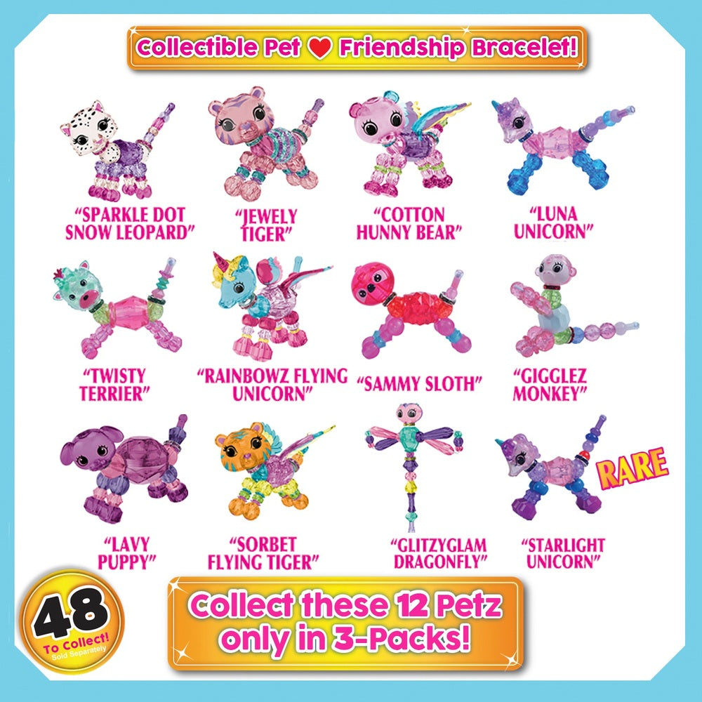 Twisty Petz Wearable Jewellery Pets 3 Pack Assortment