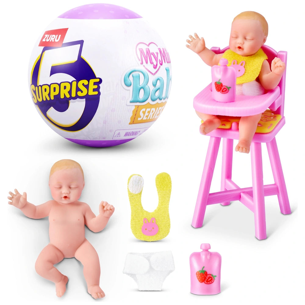 5 Surprise My Mini Baby Series 2 Assortment By Zuru