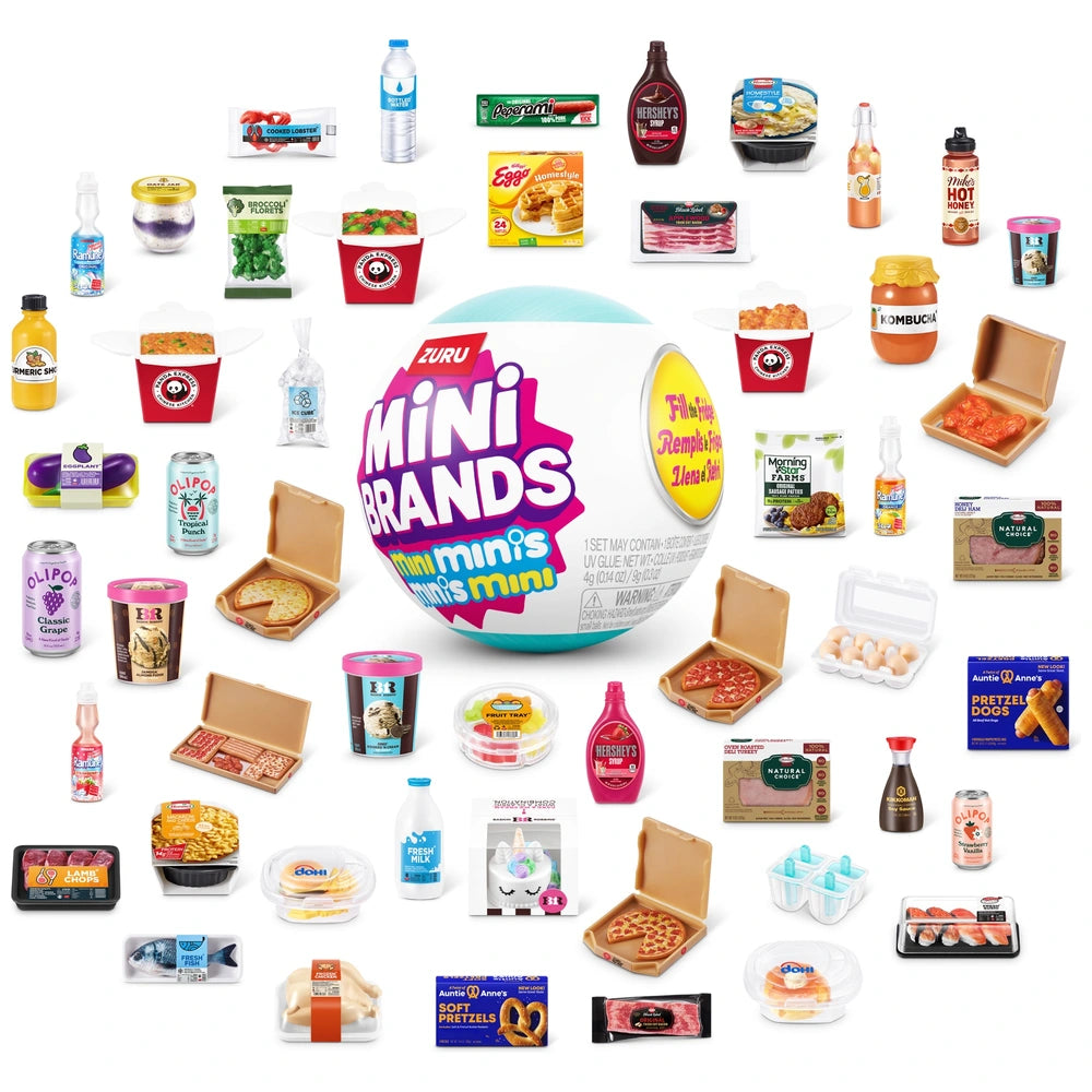 Mini Brands By Zuru Fill The Fridge Assortment