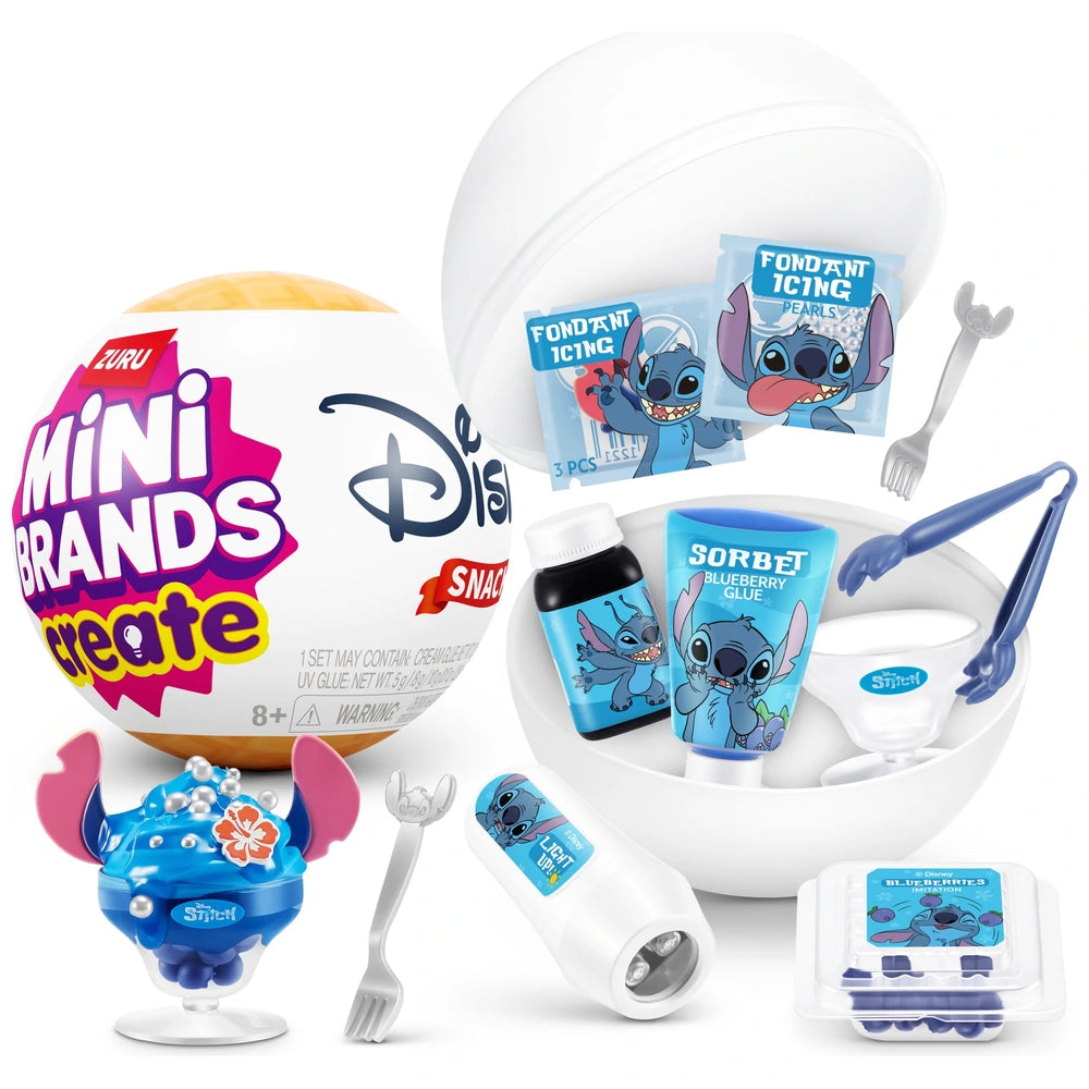 Mini Brands Create By Zuru Disney Snacks Capsule Assortment