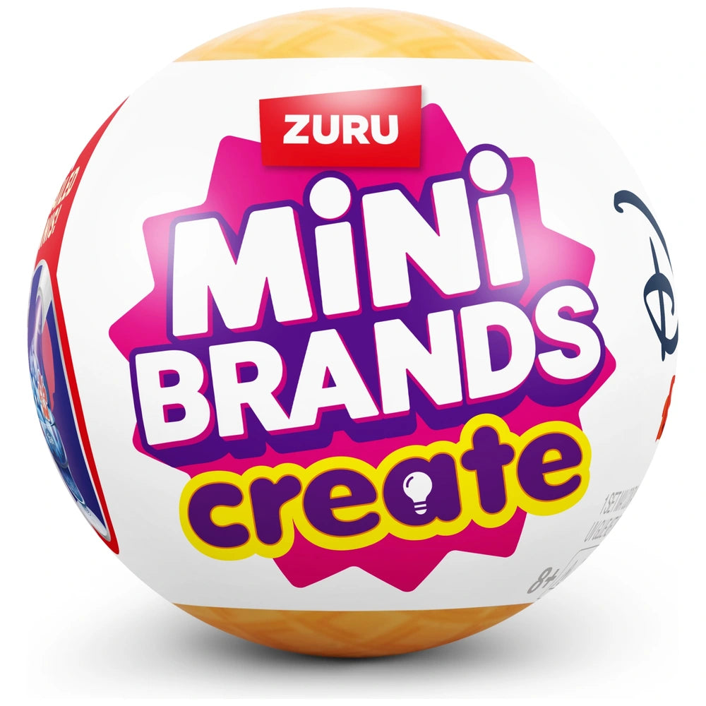 Mini Brands Create By Zuru Disney Snacks Capsule Assortment