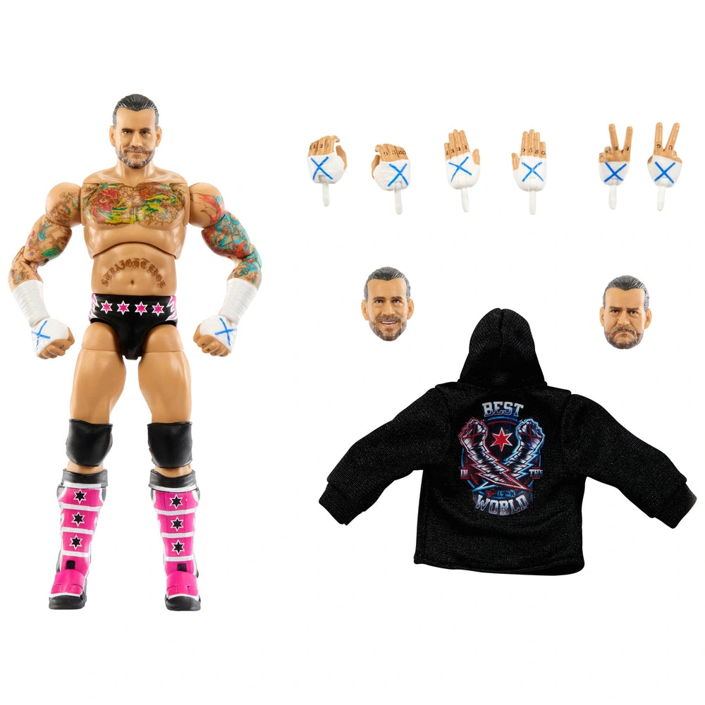 Wwe Ultimate Edition Action Figure Series 27 Cm Punk