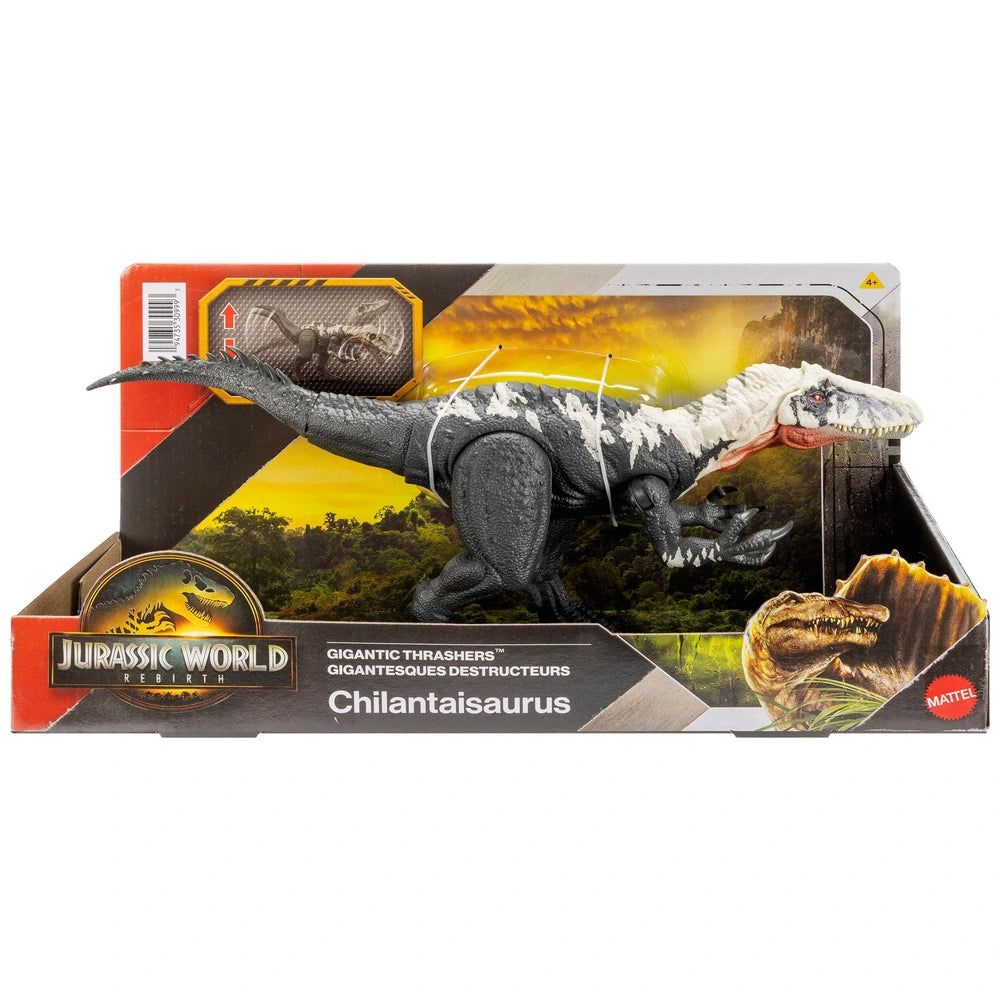 Jurassic World Rebirth Gigantic Thrashers Dinosaur Action Figure Chilantaisauru