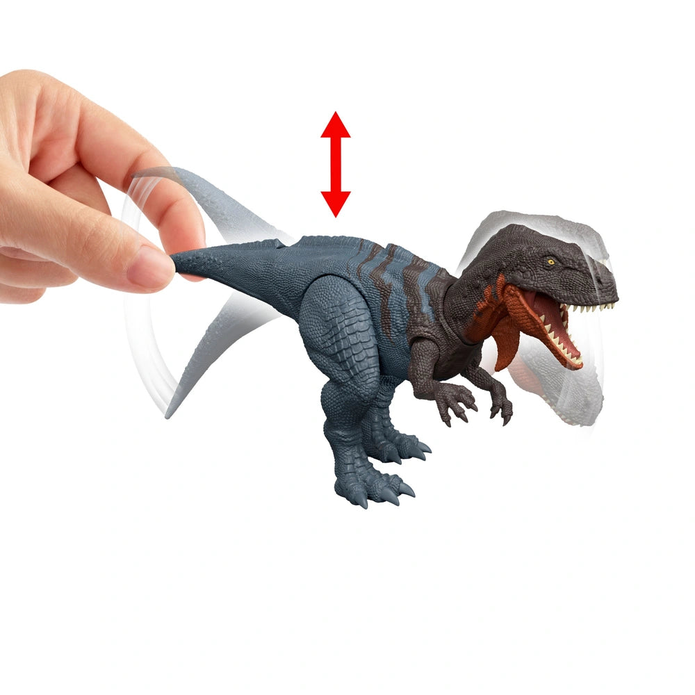 Jurassic World Rebirth Wild Roar Dinosaur Action Figure Abelisaurus