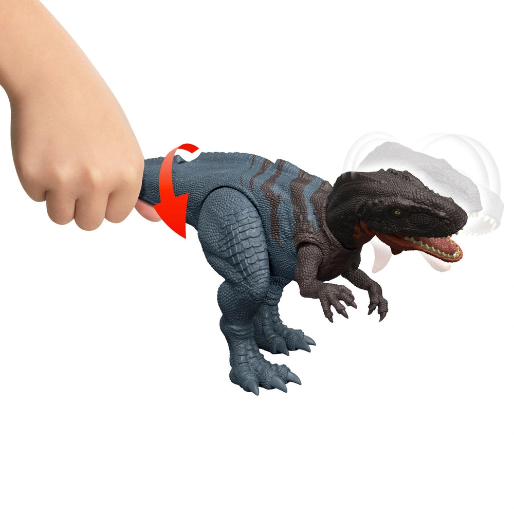 Jurassic World Rebirth Wild Roar Dinosaur Action Figure Abelisaurus