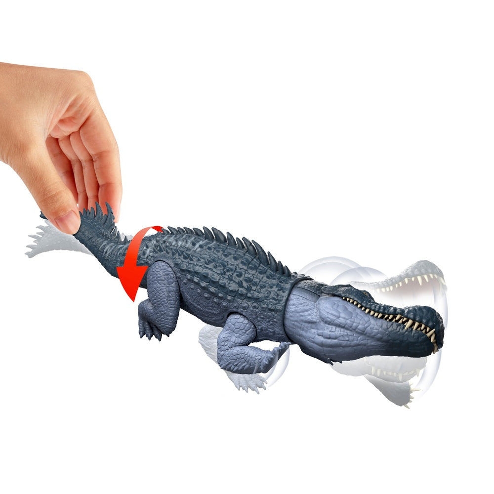 Jurassic World Rebirth Gigantic Thrashers Dinosaur Action Figure Purussaurus