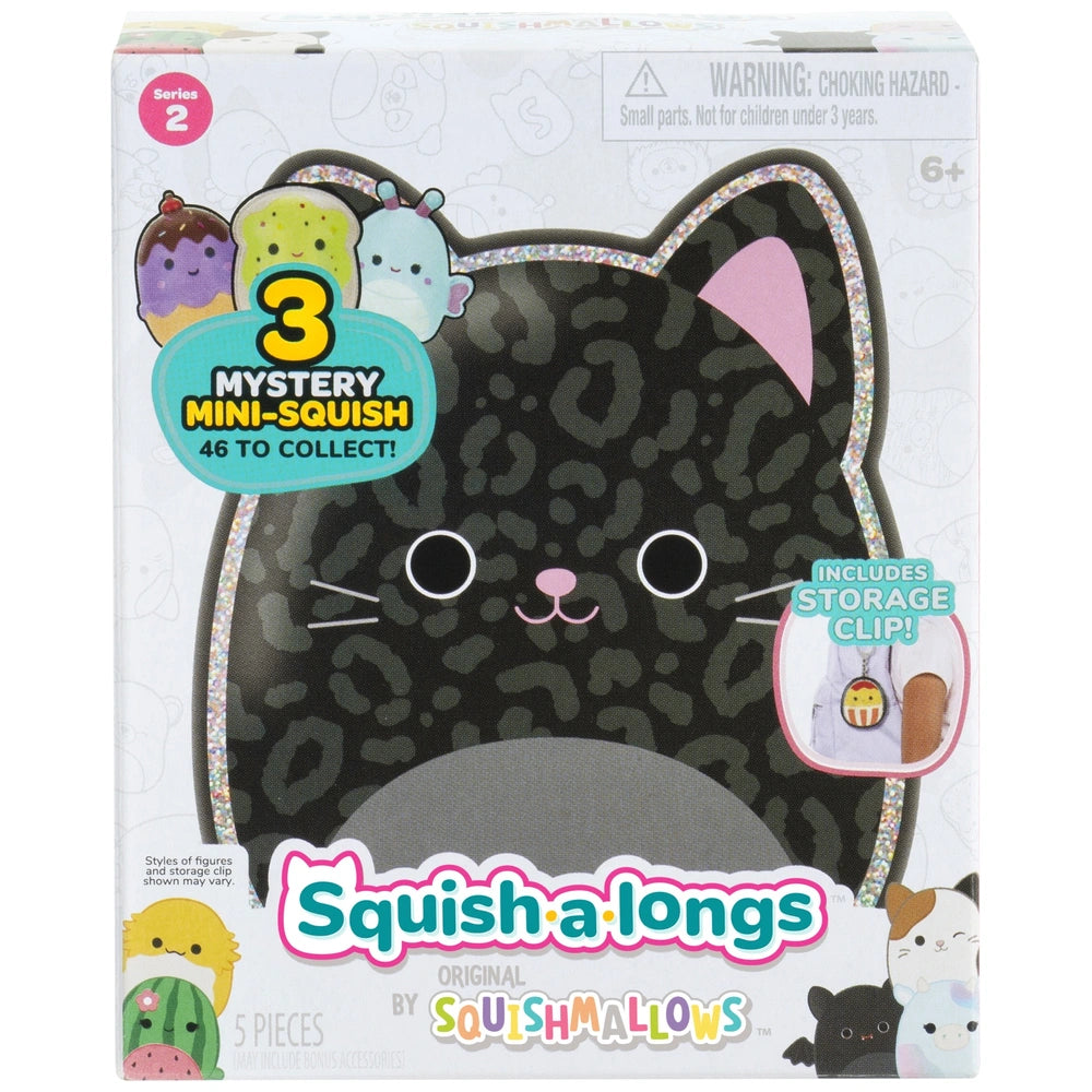 Original Squishmallows Squish-A-Longs Clip-A-Longs Assortment 2.5Cm
