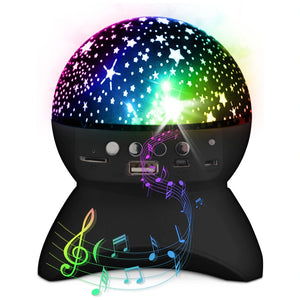 Partyfun Lights Nightlight Party Bluetooth Speaker With Colour Changing Led