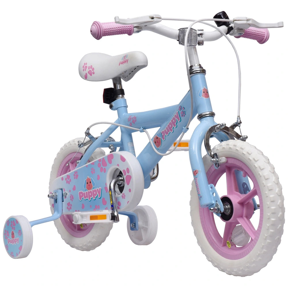 12 Inch Puppy Bike Pastel Blue
