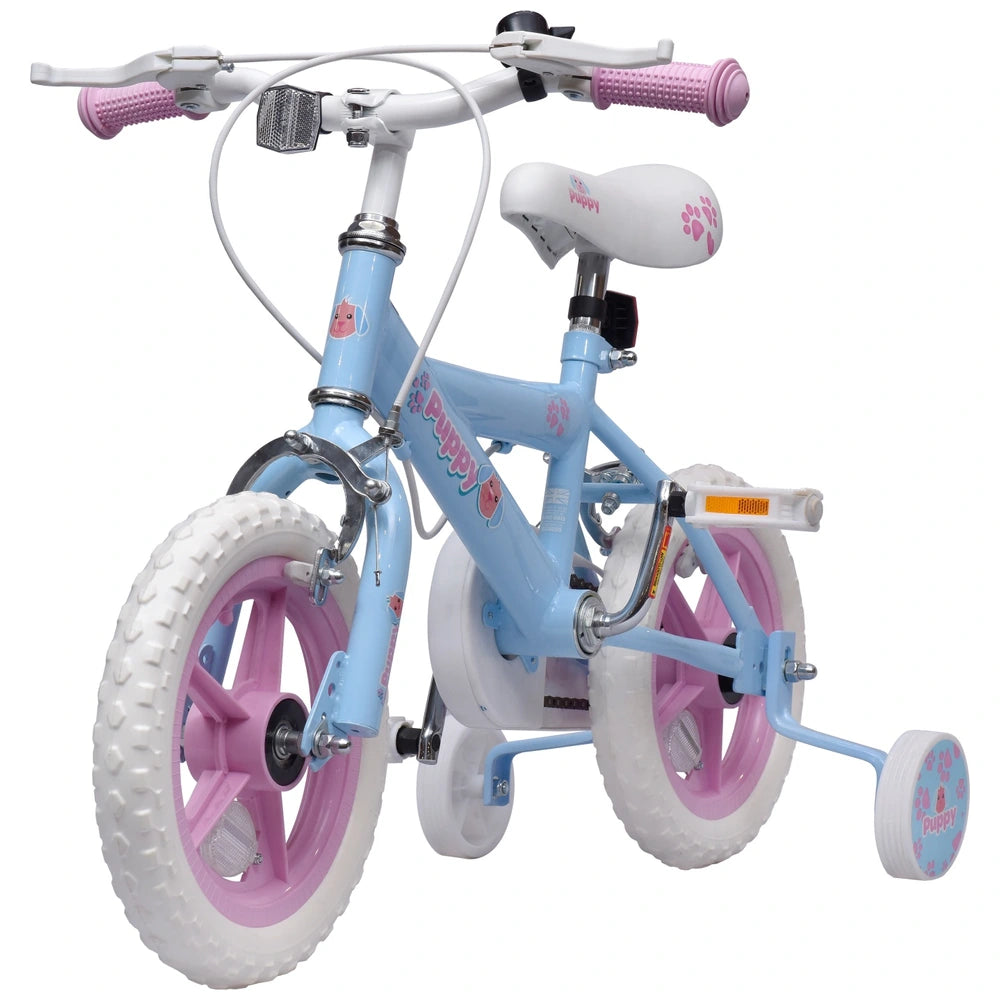 12 Inch Puppy Bike Pastel Blue