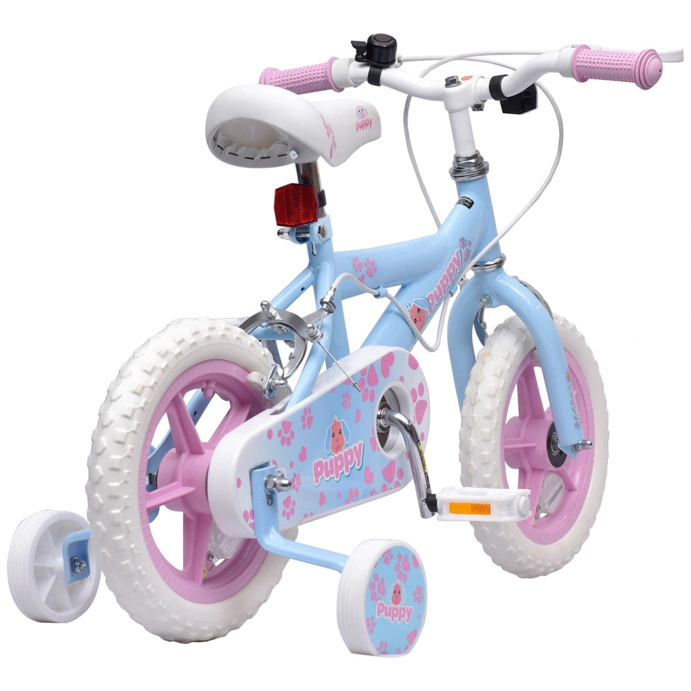 12 Inch Puppy Bike Pastel Blue