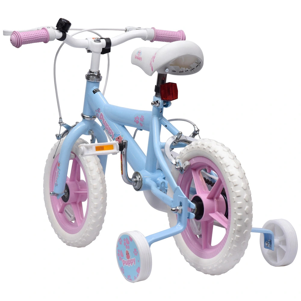 12 Inch Puppy Bike Pastel Blue