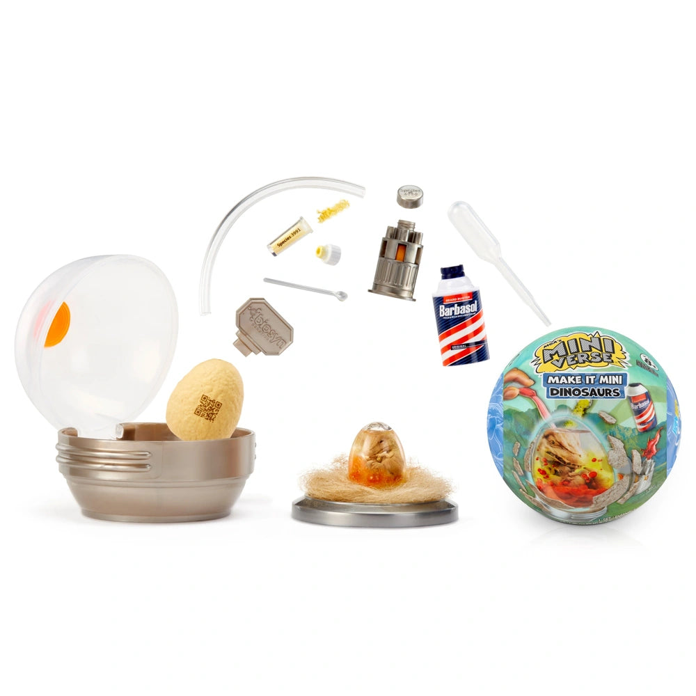 Mga's Miniverse Make It Mini Dinosaurs Jurassic World Assortment