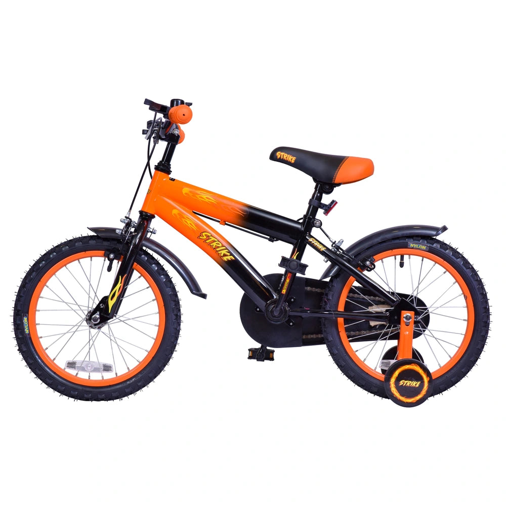 16 Inch Strike Bike Orange & Black