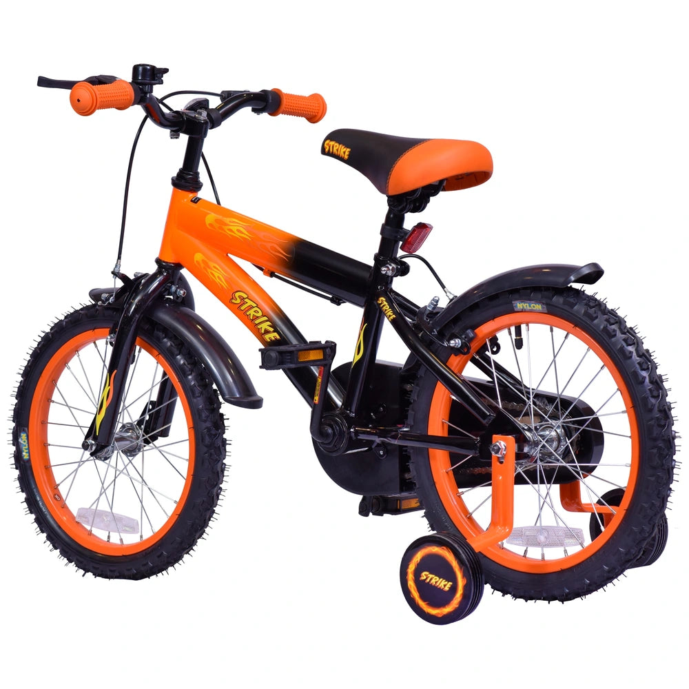 16 Inch Strike Bike Orange & Black