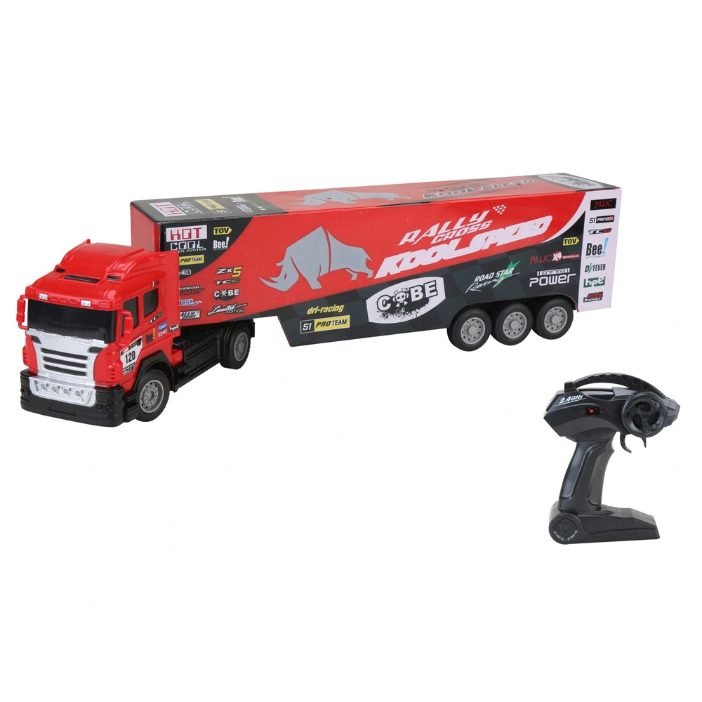 Remote Control Light-Up Rally Team Truck