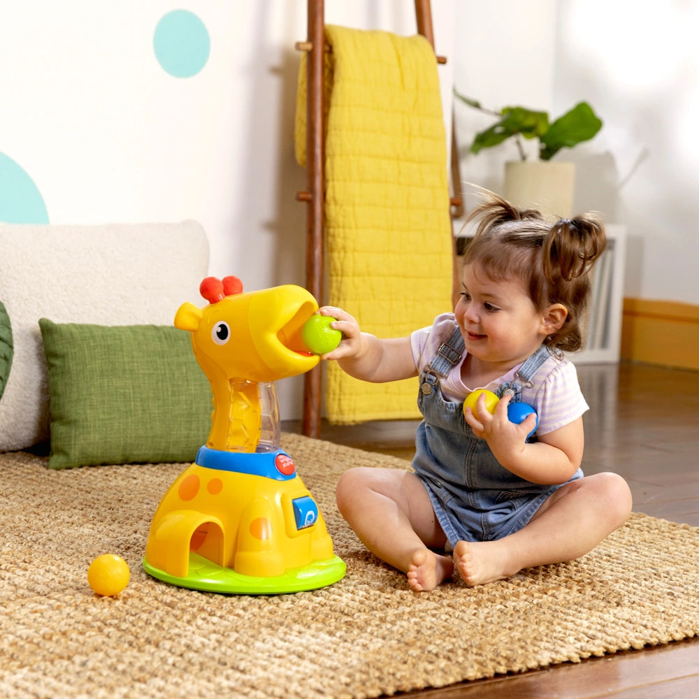 Bright Starts Toy Spinnin' Spots Giraffe Ball Play