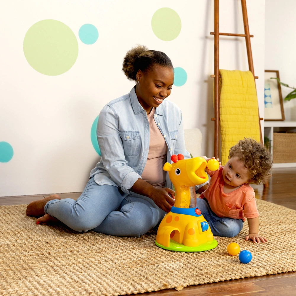 Bright Starts Toy Spinnin' Spots Giraffe Ball Play