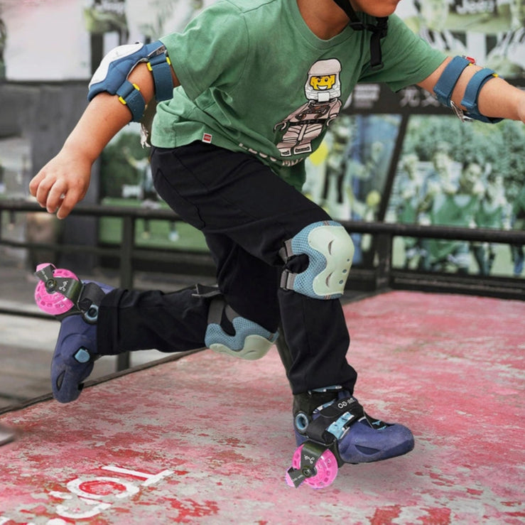 Mii Go Flashing Roller Wheeled Shoe Pink Skates With Lights