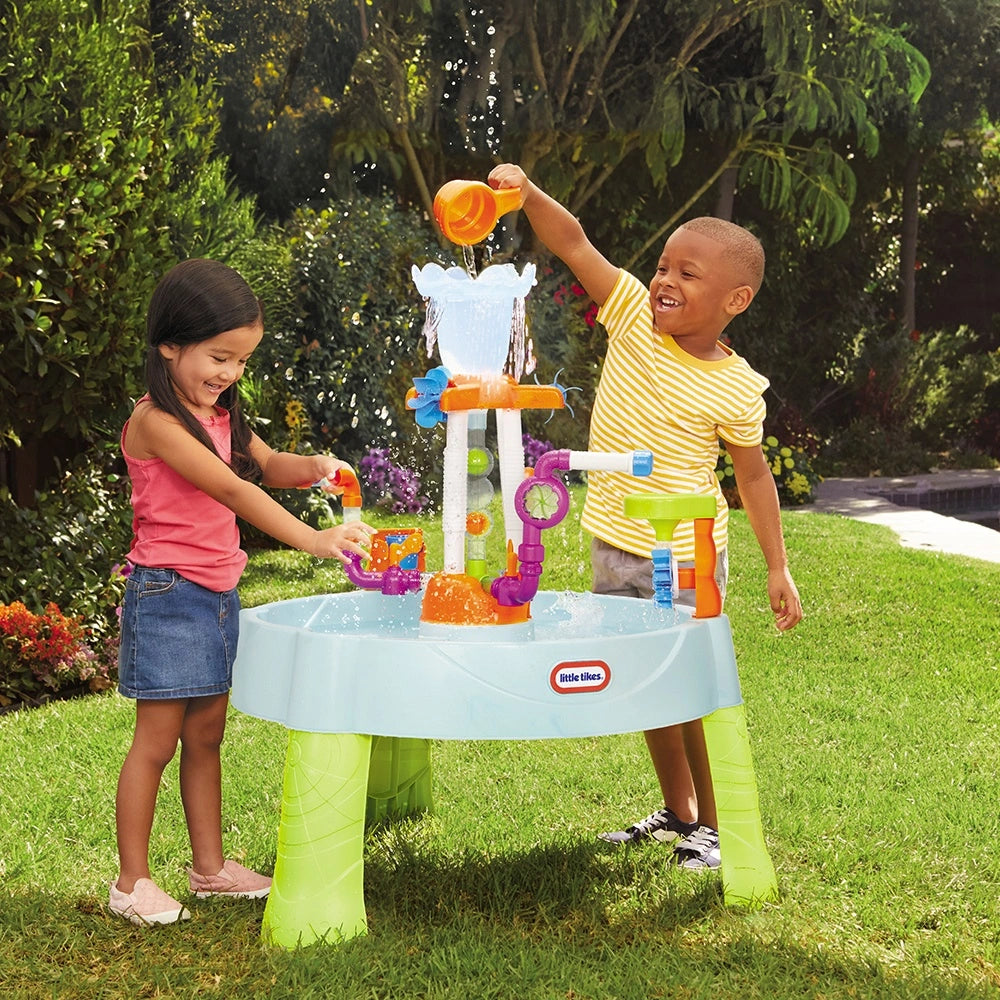 Little Tikes Fountain Factory Water Table With Accessories