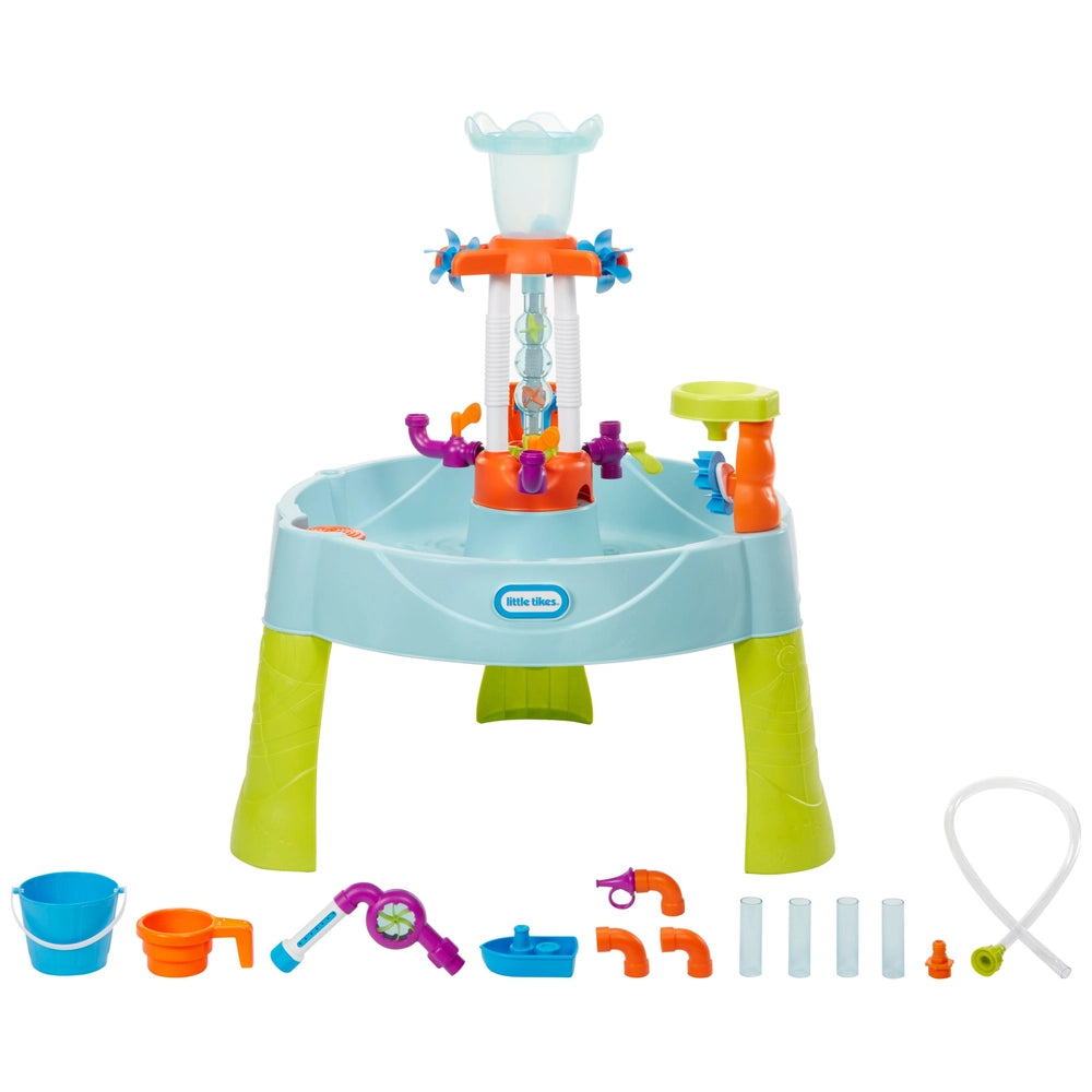 Little Tikes Fountain Factory Water Table With Accessories