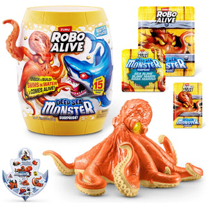 Robo Alive By Zuru Deep Sea Monster Surprise Octopus