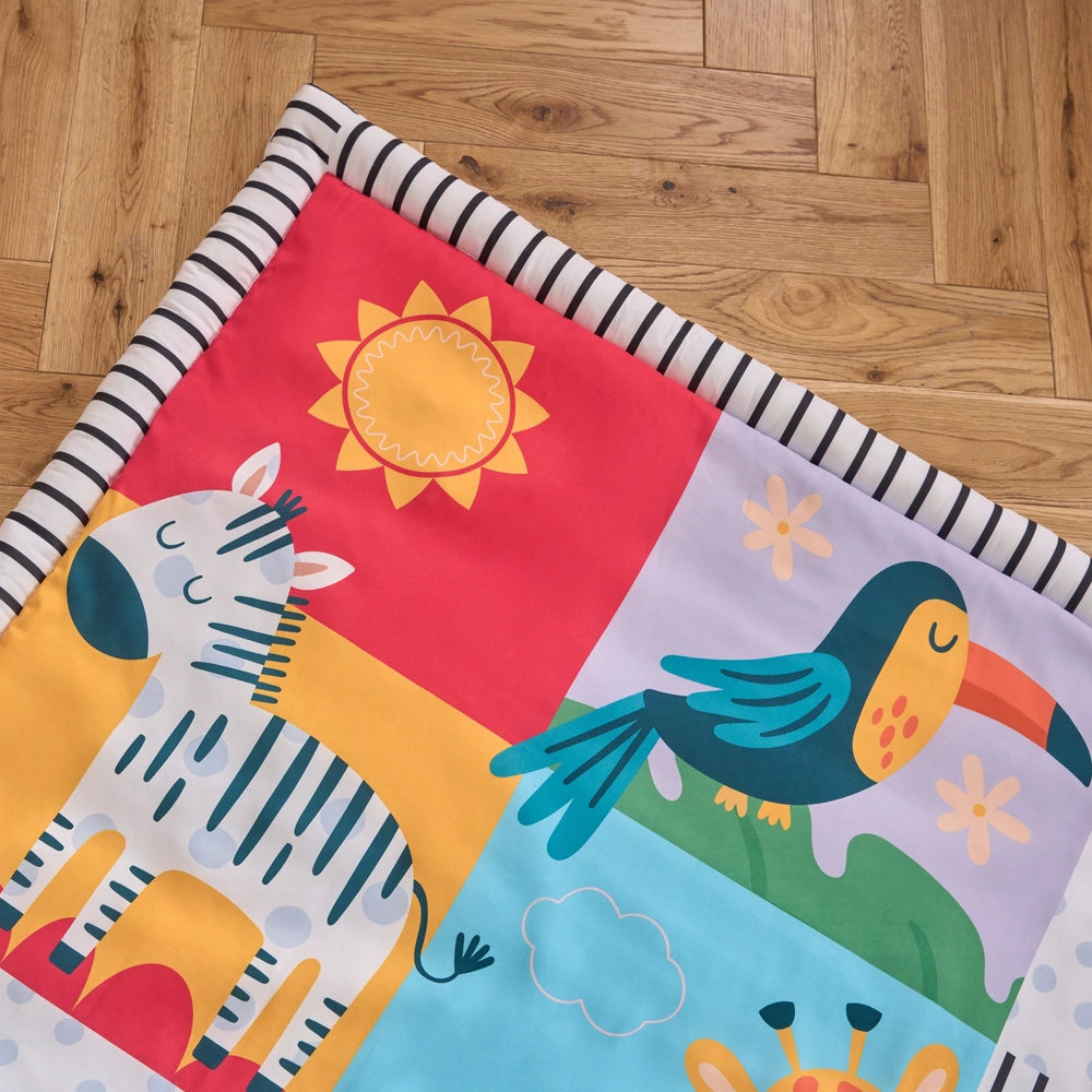 Little Discoveries By Bezou Safari Padded Play Mat