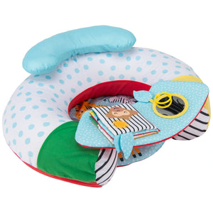 Little Discoveries By Bezou Sit Me Up Pillow Safari