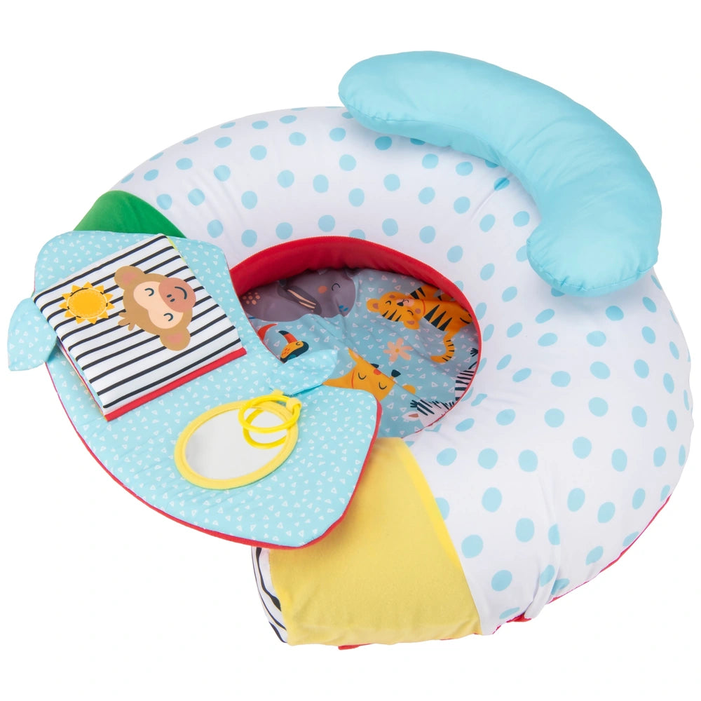 Little Discoveries By Bezou Sit Me Up Pillow Safari