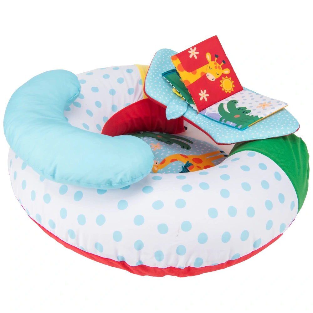 Little Discoveries By Bezou Sit Me Up Pillow Safari