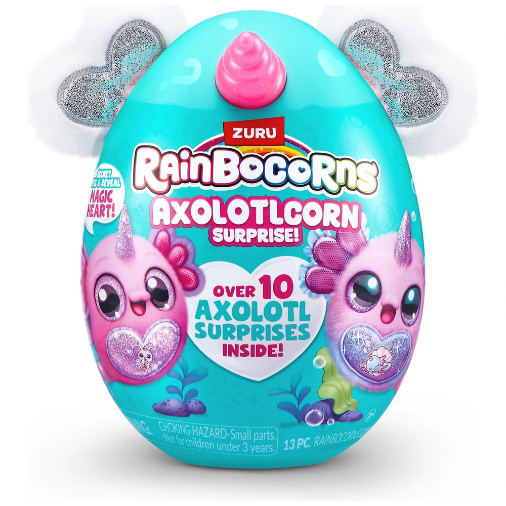 Rainbocorns By Zuru Axolotlcorn Surprise Plush Egg Assortment