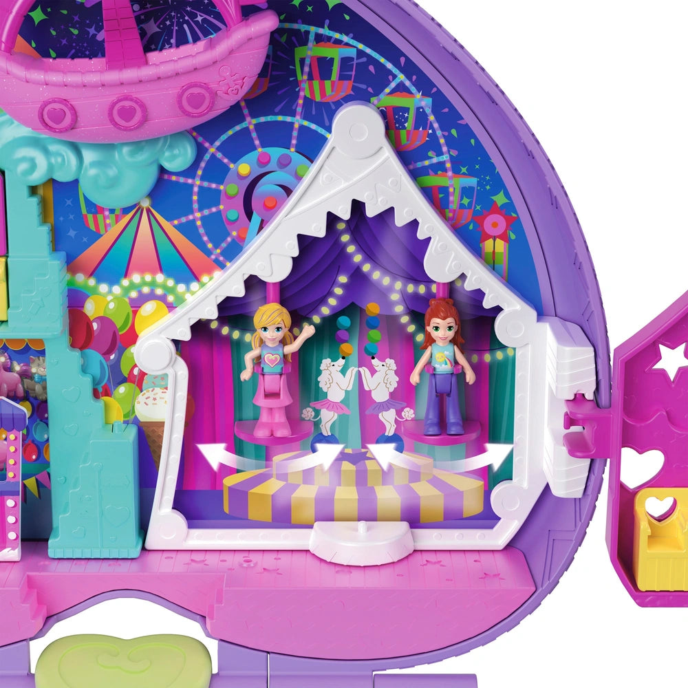 Polly Pocket Go Tiny! Backpack Compact Theme Park