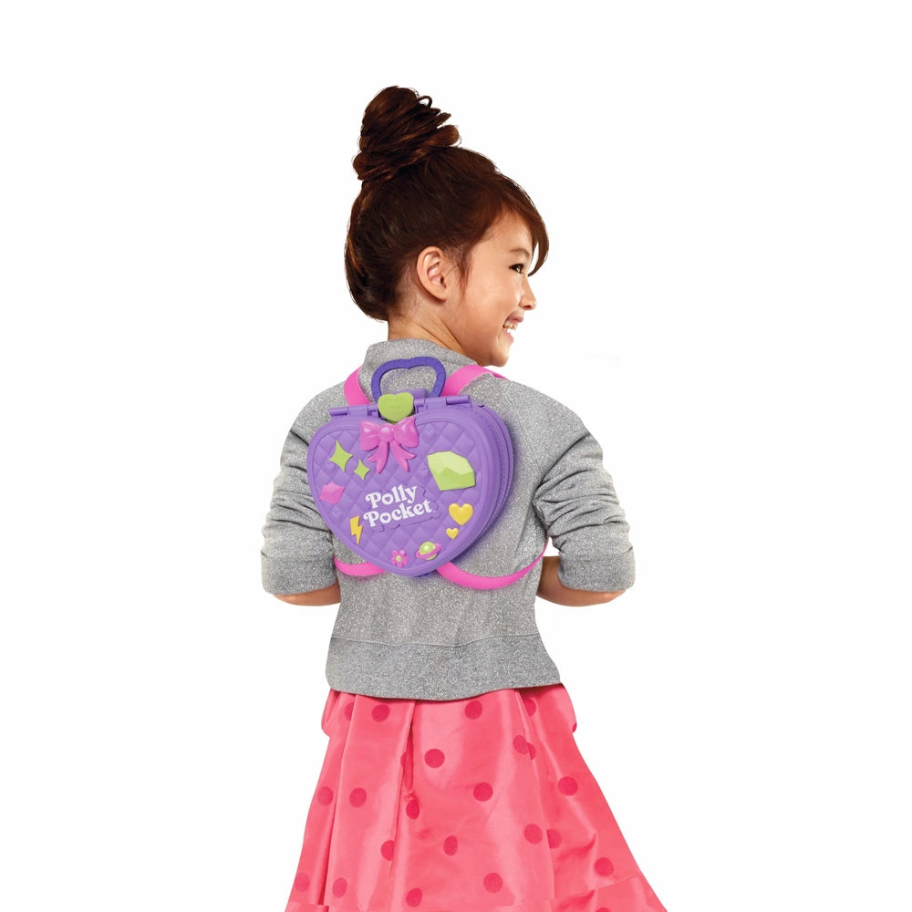 Polly Pocket Go Tiny! Backpack Compact Theme Park