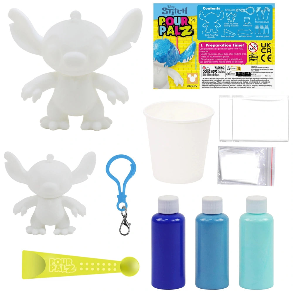 Disney Stitch Pour Palz Stitch Paint Set