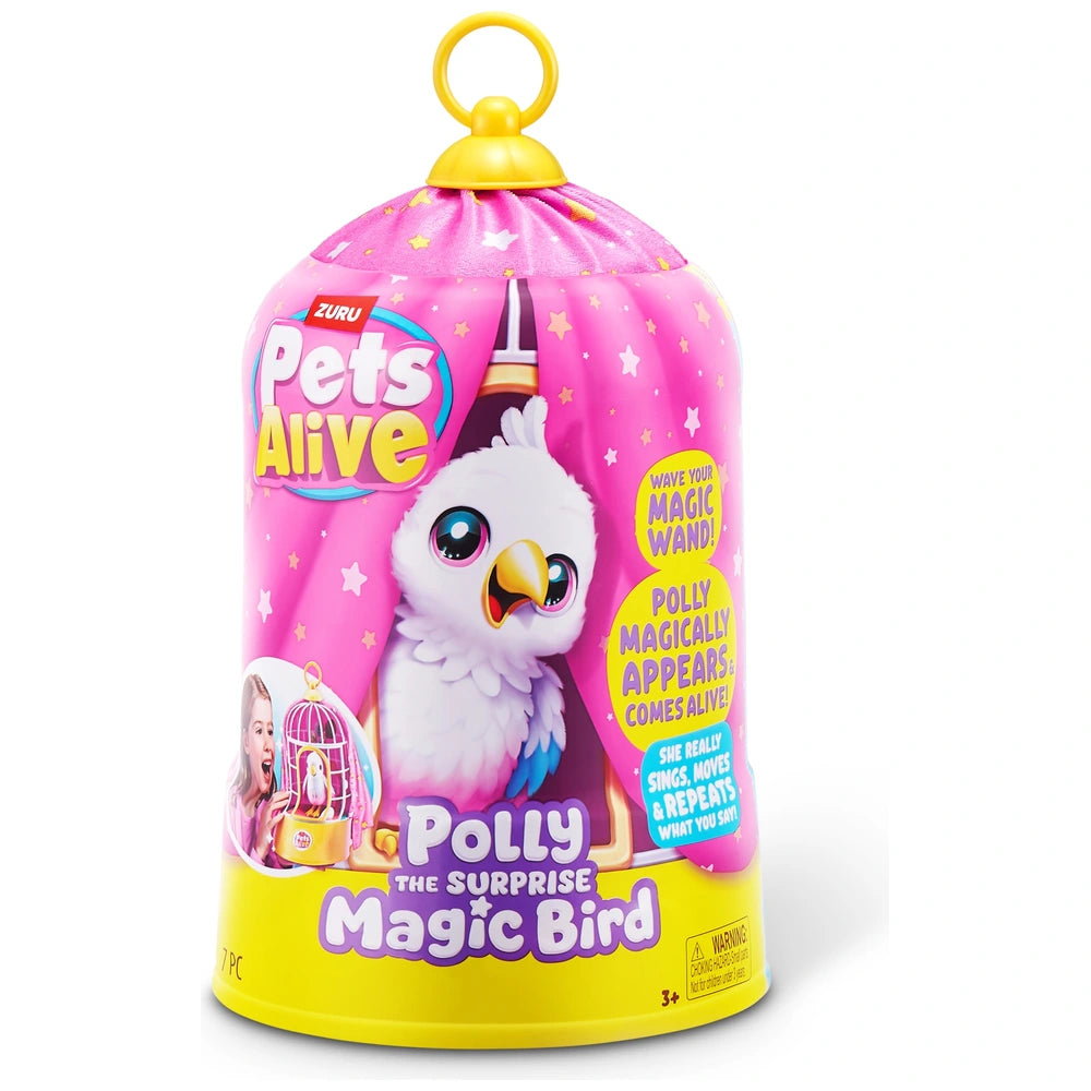 Pets Alive By Zuru Polly The Surprise Magic Bird